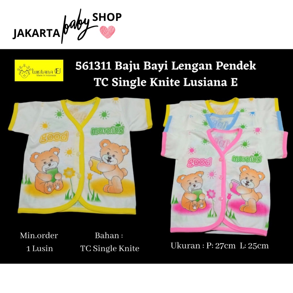 BAJU BAYI TC SINGLE KNITE  LUSIANA E 561313/ 561311/ 561312