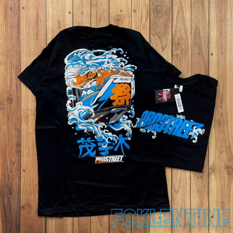 KAOS PROSTREET SUNMORI | KAOS PROSTREET ORIGINAL | BAJU PROSTREET MOTOR BALAP BLACK