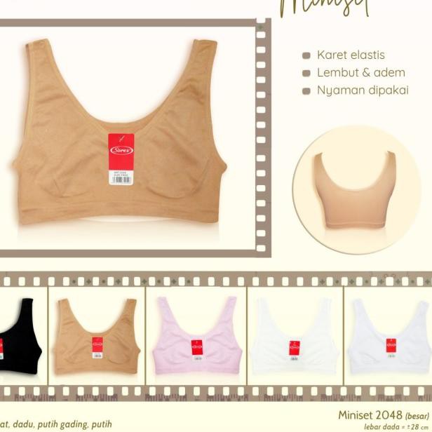 ➾ BH MINISET WANITA ANAK/REMAJA SOREX 2049 ⅎ