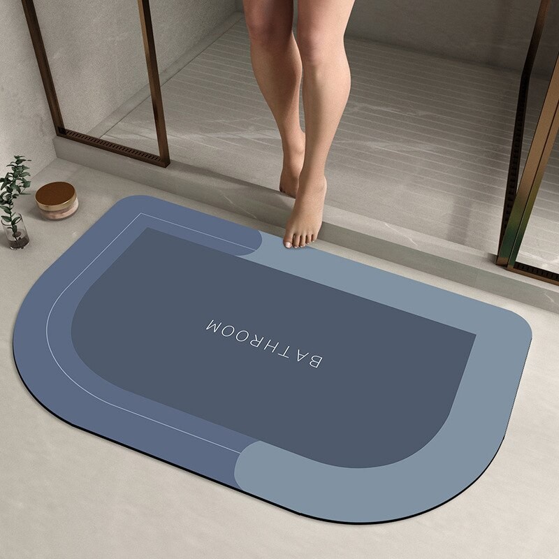 BAHAN TEBAL &amp; HALUS !!! Keset kamar mandi keset Gulung Soft Diatomite cepat kering anti slip