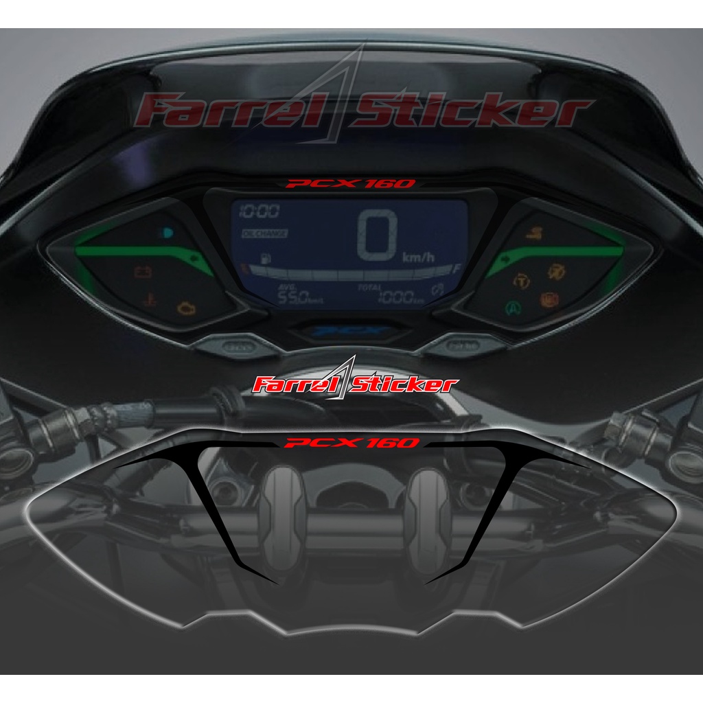 STIKER ANTI GORES SPIDO PCX 160 STICKER SPEEDO METER PCX 160 super glossy