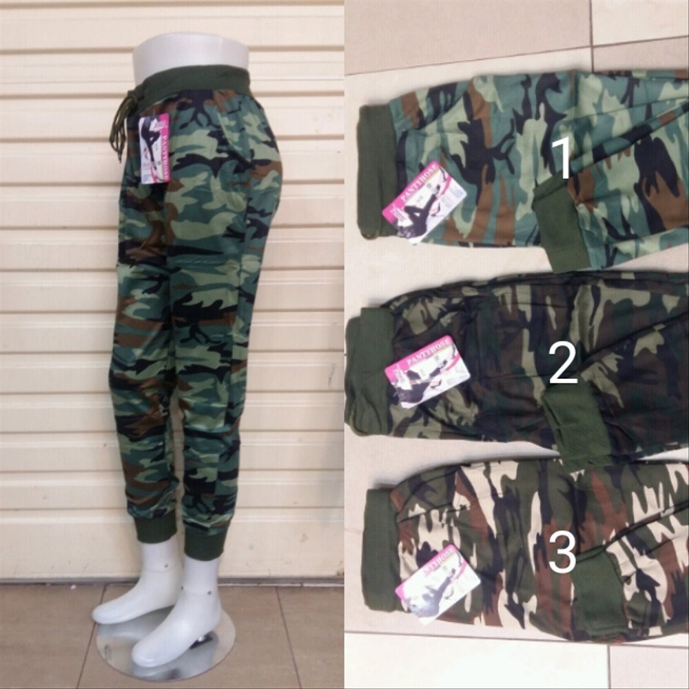 joger army senam zumba fitness print import
