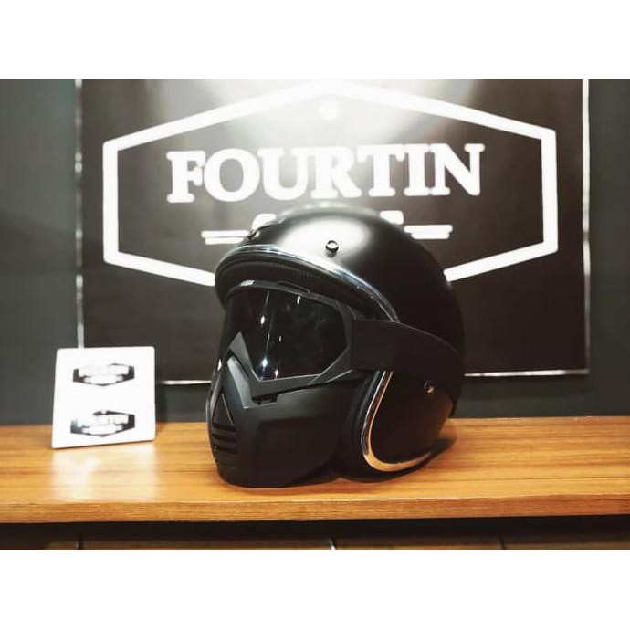 Helm Custom Shark Pilot Half Face