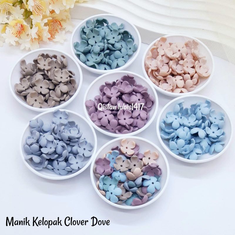 Manik Kelopak Clover Dove