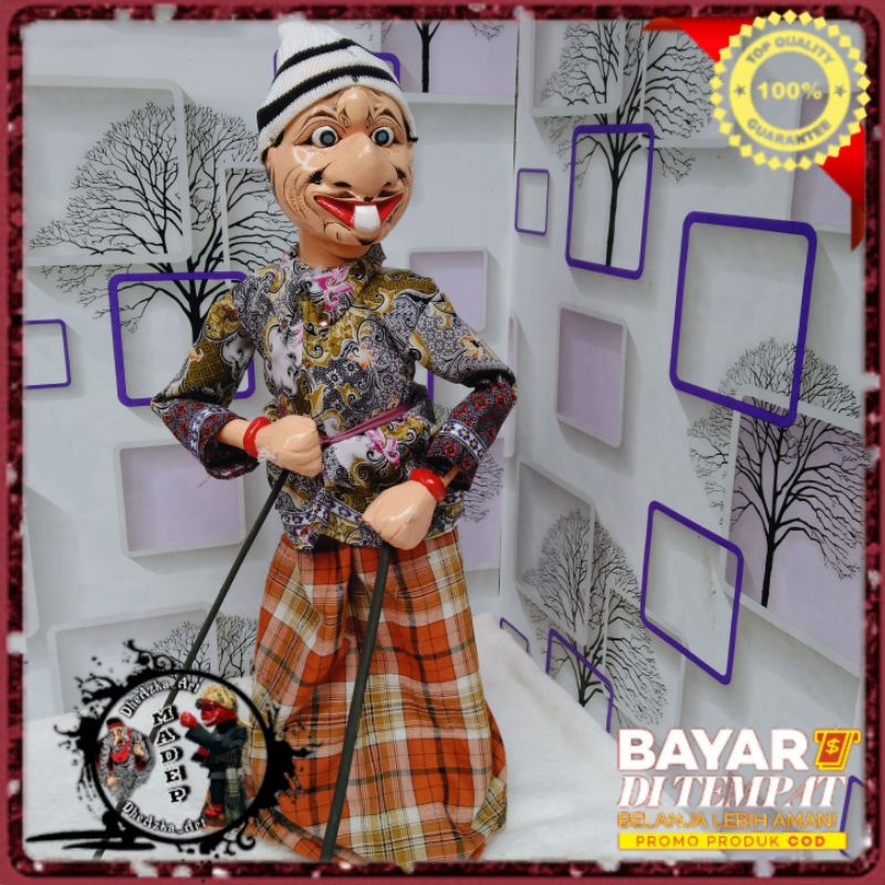 Wayang Golek Gareng Kualitas Bagus Halus