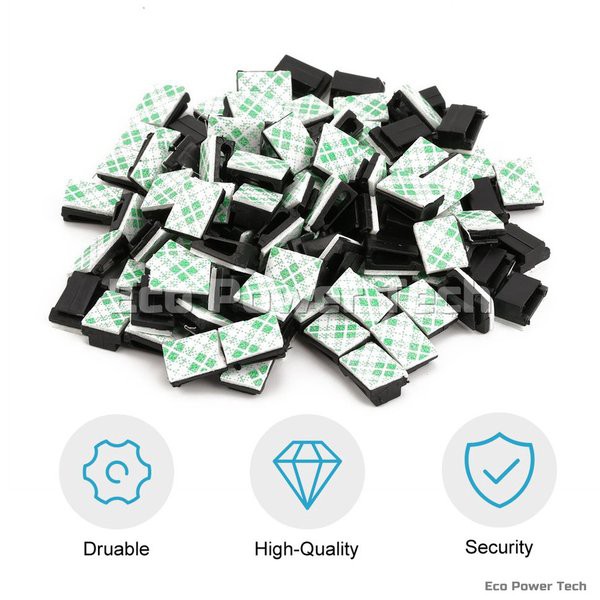 

Klip Penjepit Pengikat Kabel Kecil Dengan Perekat Double Tape Untuk Merapikan Kabel Agar Rapi Clip