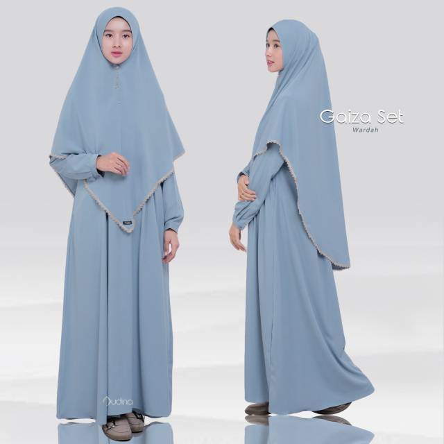 Gaiza set syar'i /gamis polos syar'i