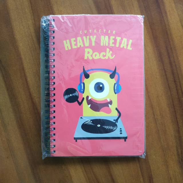 

Ruler Notebook Heavy Metal Rock