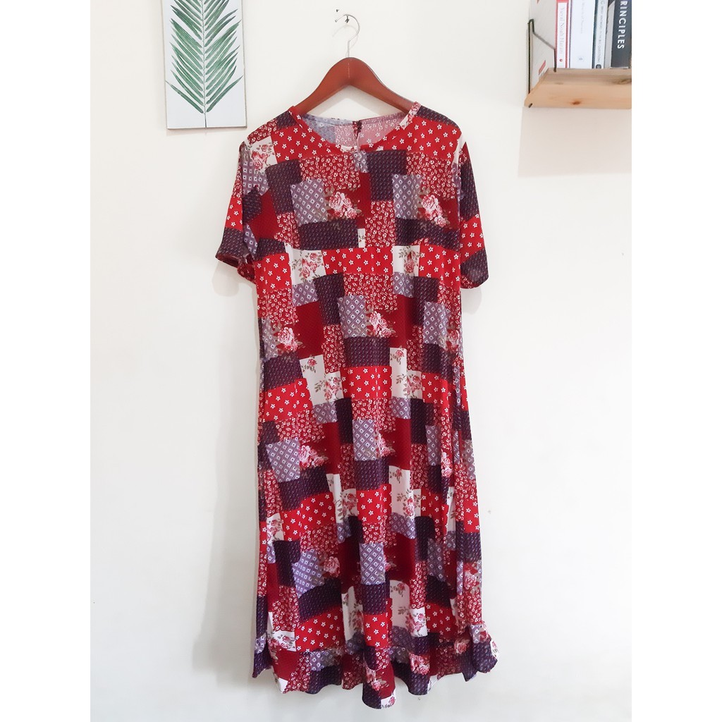 Daster Jersey Premium Korea | Daster Ruffle Busui Friendly