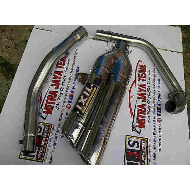 KNALPOT RACING IXIL STAINLES PNP VIXION,CB150R,BYSON,R15 DLL