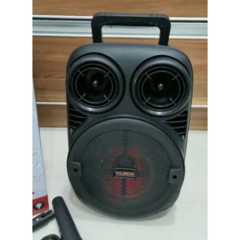 COD Speaker Karoke Bluetooth Fleco F- 3381 6,5 INCH Terbaru Bonus Microphone