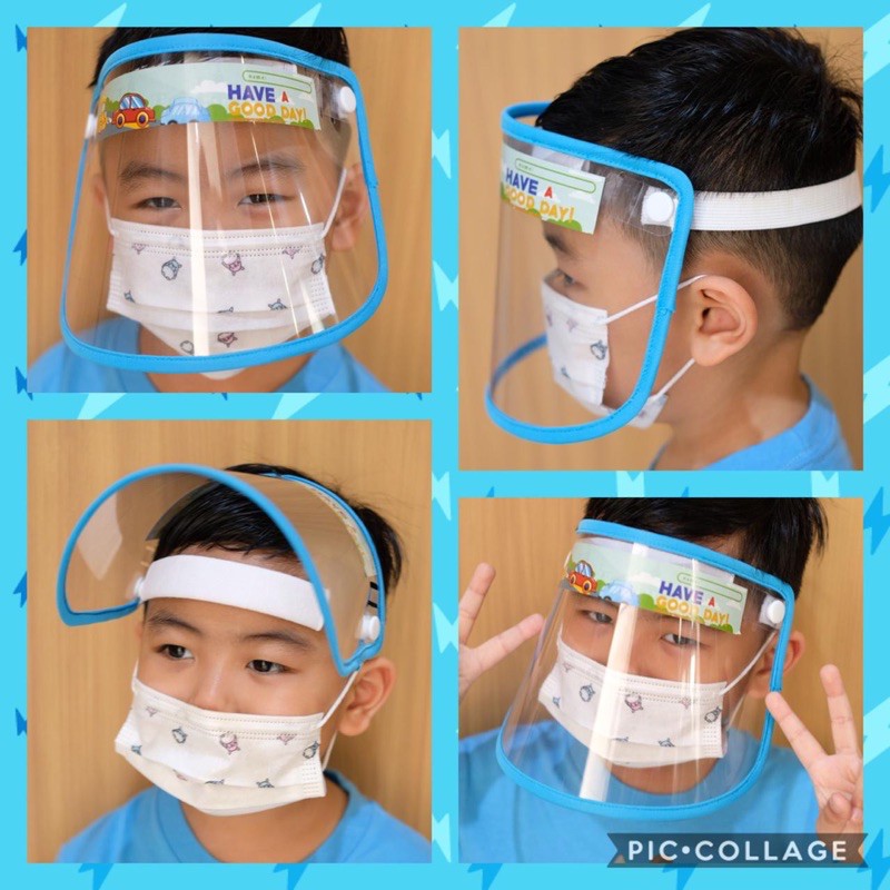 Face Shield Anak - Face Shield Kids - Pelindung Wajah Anak - APD anak