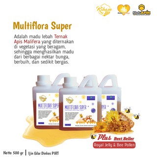 

Madu Murni Multiflora RIHAM 500g