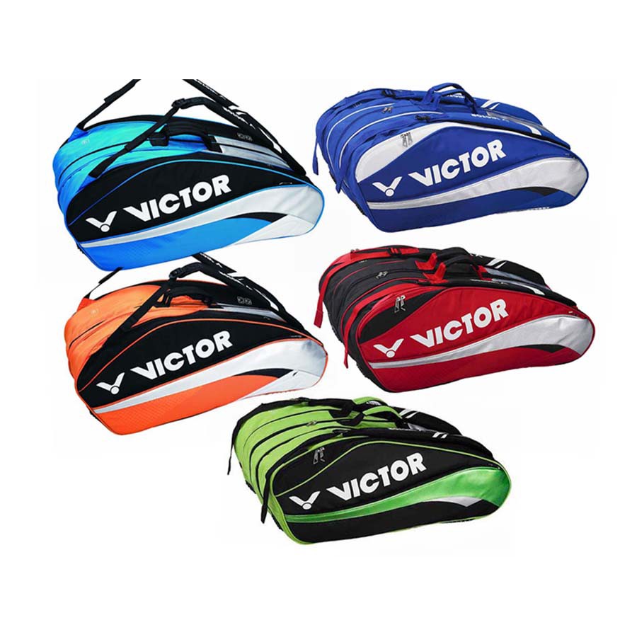 Tas Raket Badminton Victor BR7301 / Tas Raket Bulutangkis Victor 3 Zip / Tas Raket murah