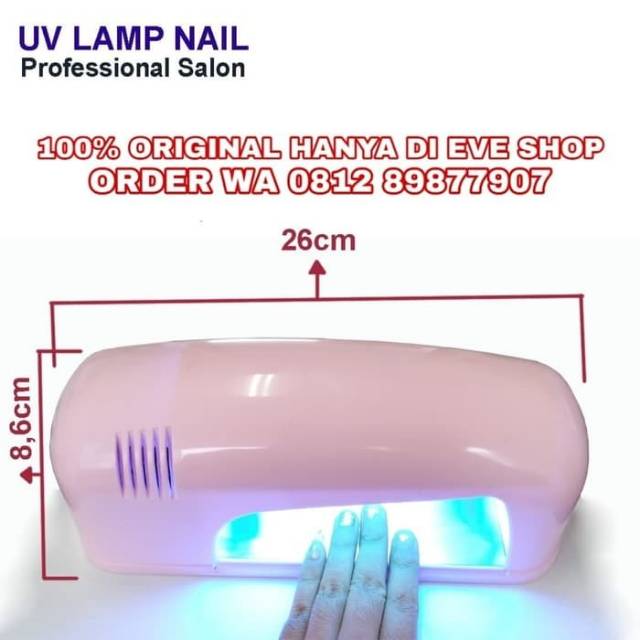 LAMPU PENGERING KUTEK GEL ALAT PENGERING KUKU KUTEK KUTEX KUTEKS GEL UV LAMP NAIL GEL