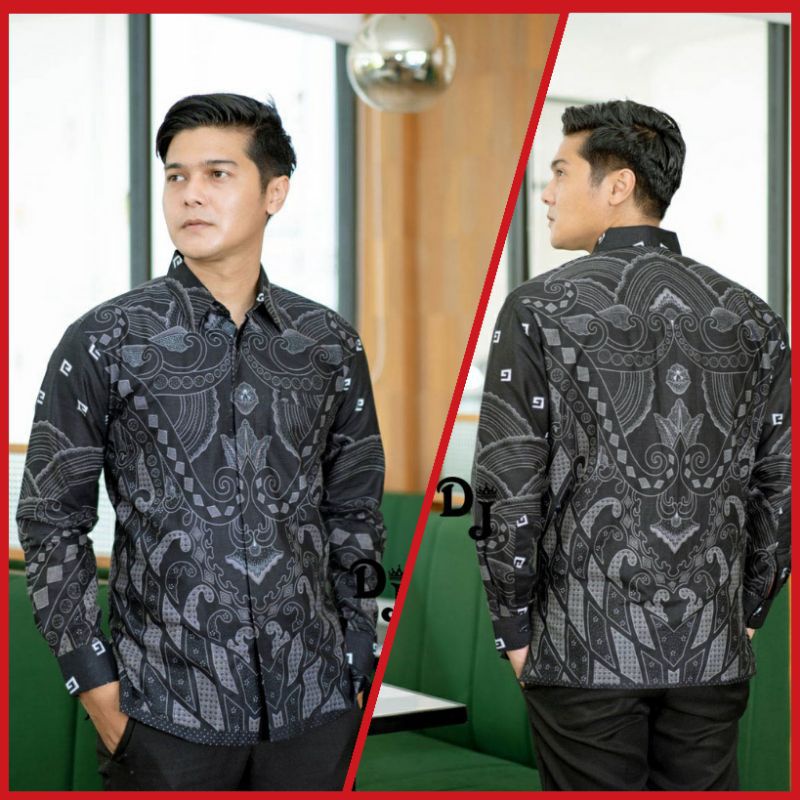 NEW ARRIVAL DISTRO BATIK PRIA BORDIR SOGAN HRB026 BATIKAF NOTOARTO BATIK IPNU-IPPNU kemeja  PRIA Bel