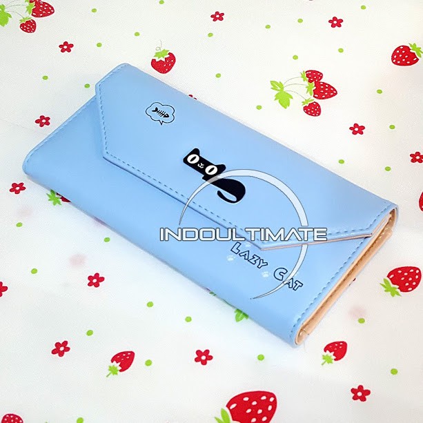 Dompet Wanita JDB-13003 Dompet Cewek / Cewe Kartu ATM Panjang Lipat Kulit Import Murah Lucu