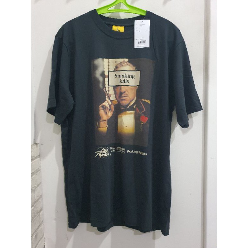 Fr2 Fxxking Rabbits Smoking Kills T Shirt Shopee Indonesia
