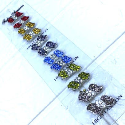 BROS DAGU WARNA Kecil Hijab Jilbab Aksesoris Wanita Muslim Cantik Full Mata Korea-B