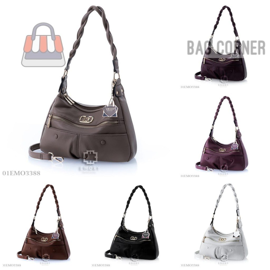 BagCorner - EMORY AVELLY 01EMO3388 ORIGINAL BRAND TAS SELEMPANG WANITA IMPORT BATAM