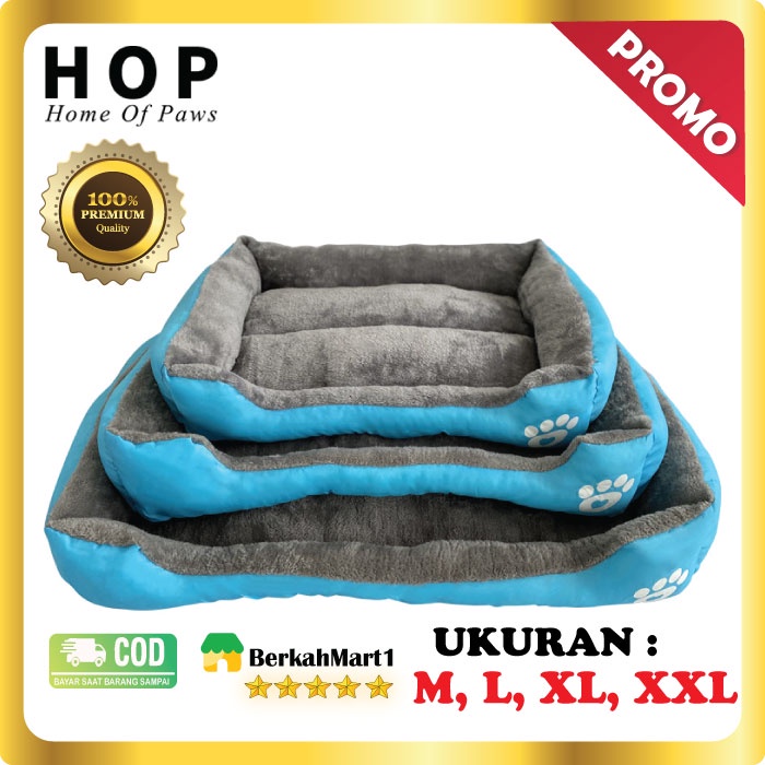 Tempat Tidur Anjing Besar Empuk Ukuran M L XL XXL