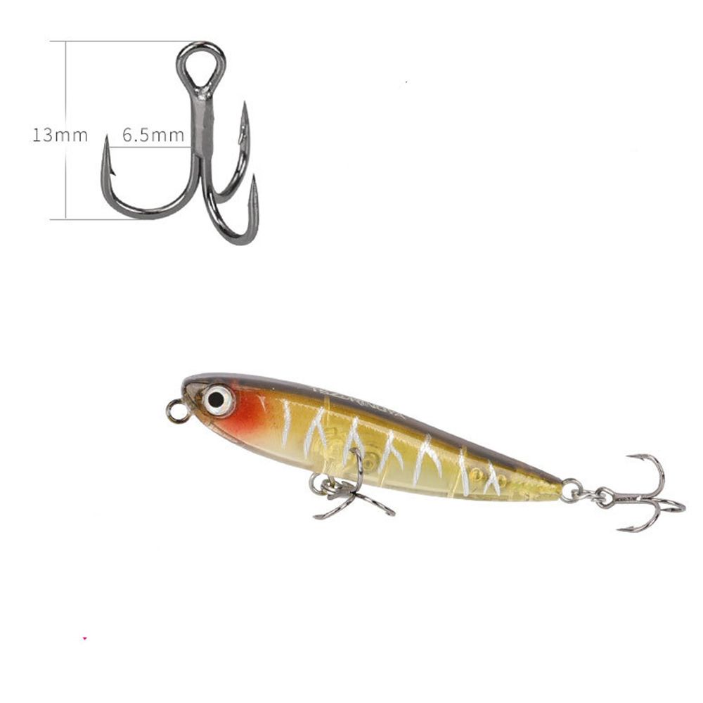 Umpan Pancing Bentuk Ikan Kecil Warna-Warni Ukuran 60mm 3.1g Untuk Musim Dingin