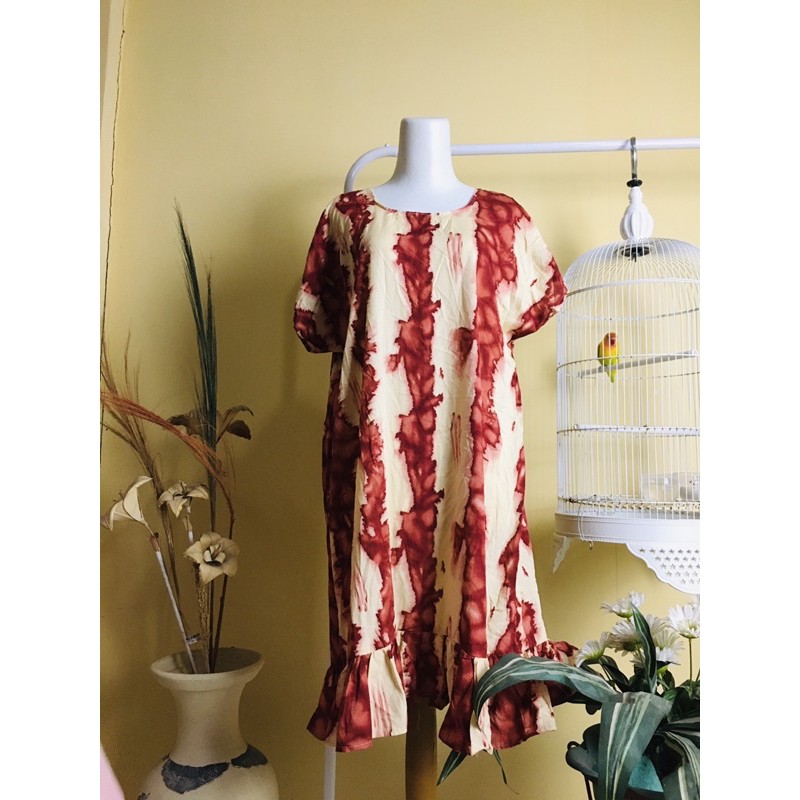 Daster Viral Rayon Jumbo Homewear homedress