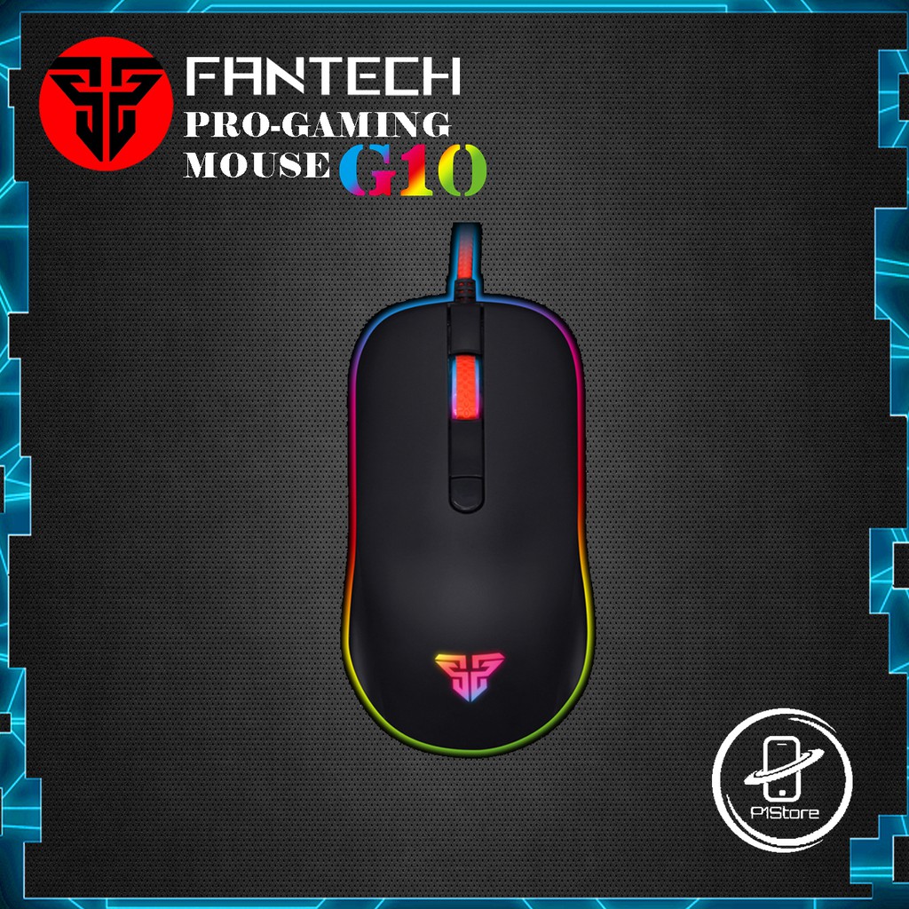 Fantech Pro Gaming Mouse Rhasta G10 Chroma USB 2400 DPI Fantech Pro Gaming Mouse Rhasta G10 Chroma USB 2400 DPI