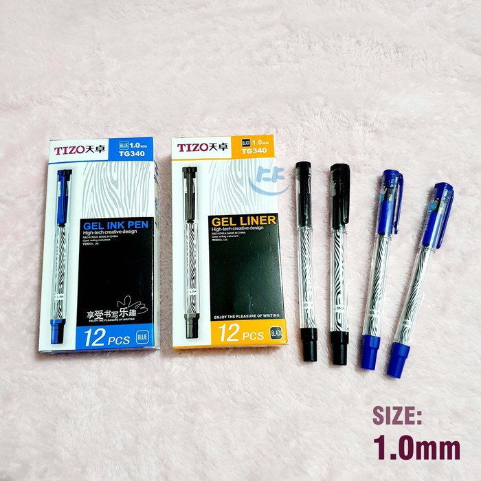

TIZO GEL LINER | BOLPEN TIZO | PULPEN TANDA TANGAN TEBAL