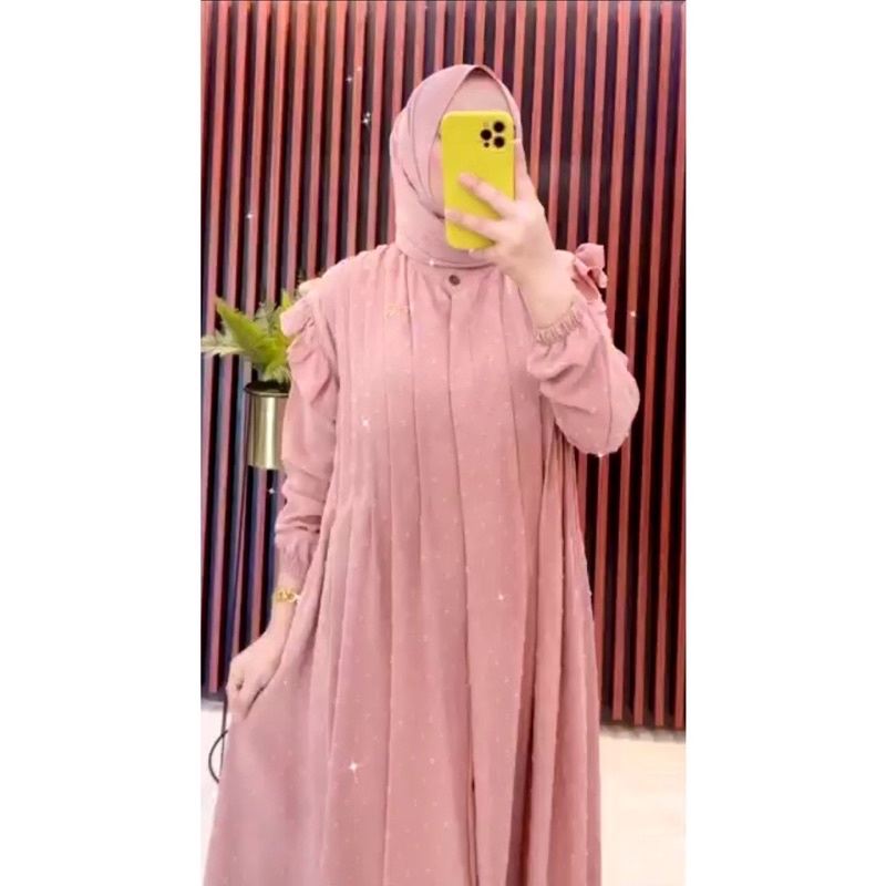 GAMIS CRINKLE RUBIAH URAGIRI / GAMIS CRINKLE RUBIAH URAGIRI PREMIUM / GAMIS CRINKLE RUBIAH URAGIRI P