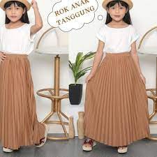 ROK PLISKET ANAK PREMIUM USIA 12-15 TAHUN