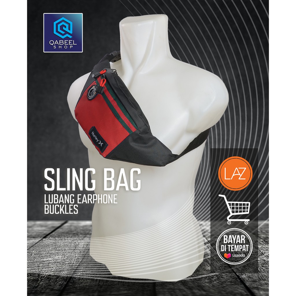 Tas slempang pria/wanita,Tas pinggang pria/wanita,waist bag pria/wanita,super promo sling bag