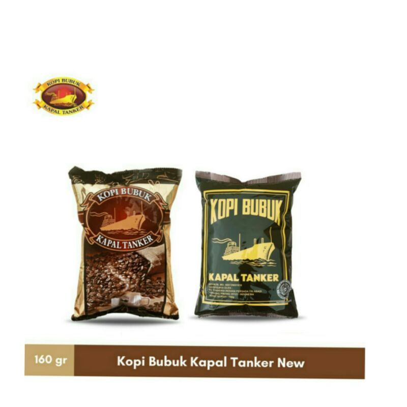 

Kopi kapal tanker 160gr kopi bubuk khas tanjung Pinang dikirim dr jakarta