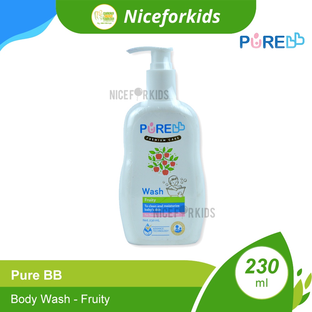 Pure Baby Premium Wash / Pure BB Sabun &amp; Shampo Bayi 230ml