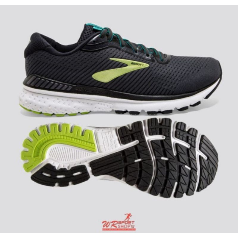 Brooks Adrenaline GTS 20 Black Lime ORIGINAL