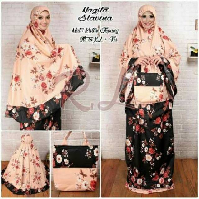 Mukena Nagita Slavina Wanita Murah Terbaru