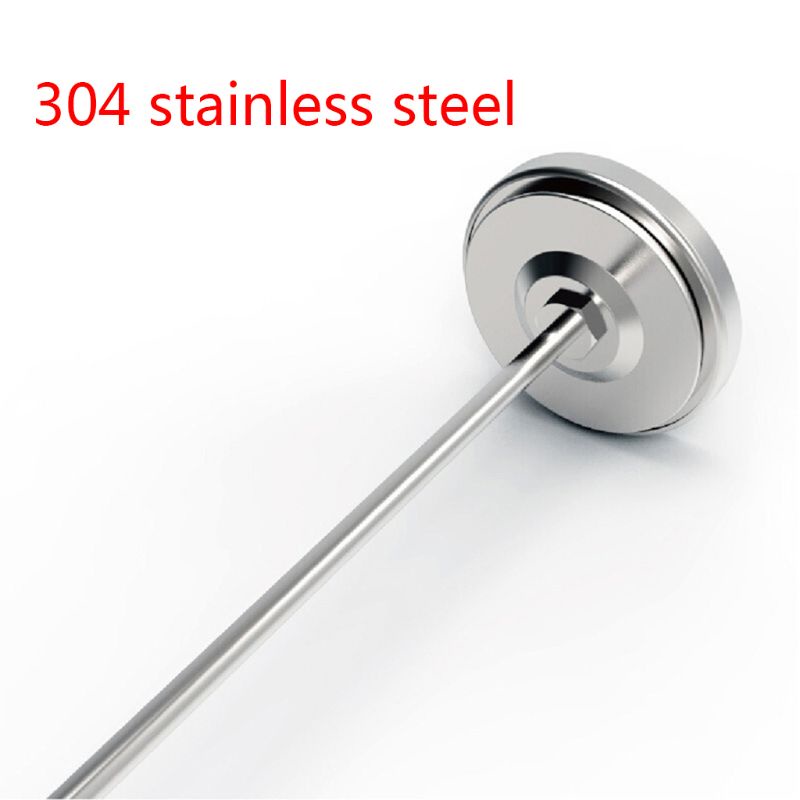 Termometer Pengukur Suhu Tanah Kompos Celcius Bahan Stainless Steel Ukuran 50cm 40-180 Derajat F Dial