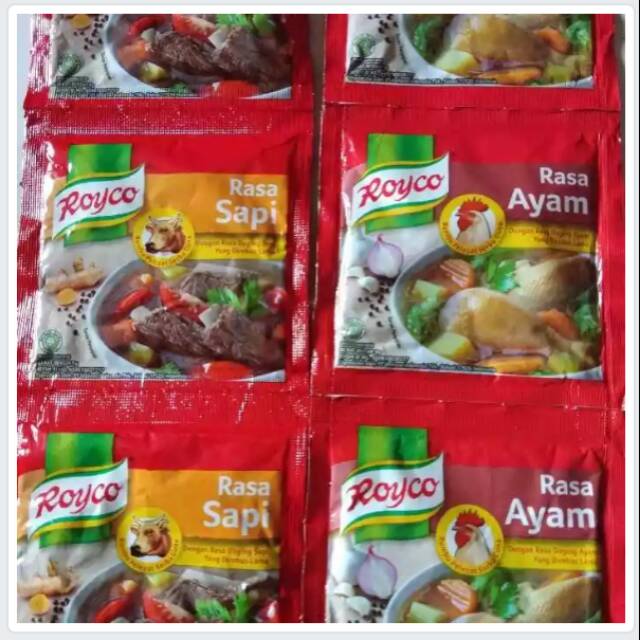 

ROYCO AYAM / SAPI RENCENG (12 SACHET x 9GR)