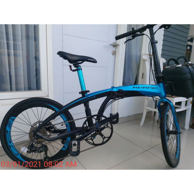 sepeda lipat second united bike avand chester X