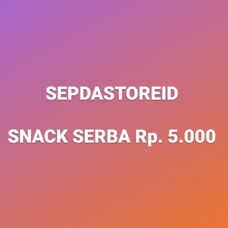 

SNACK SERBA 5K
