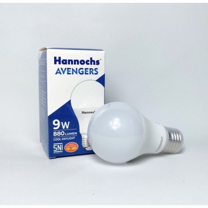Bohlam LED HANNOCHS AVENGERS 9 W Lampu LED Bulb HANNOCHS AVENGERS 9W