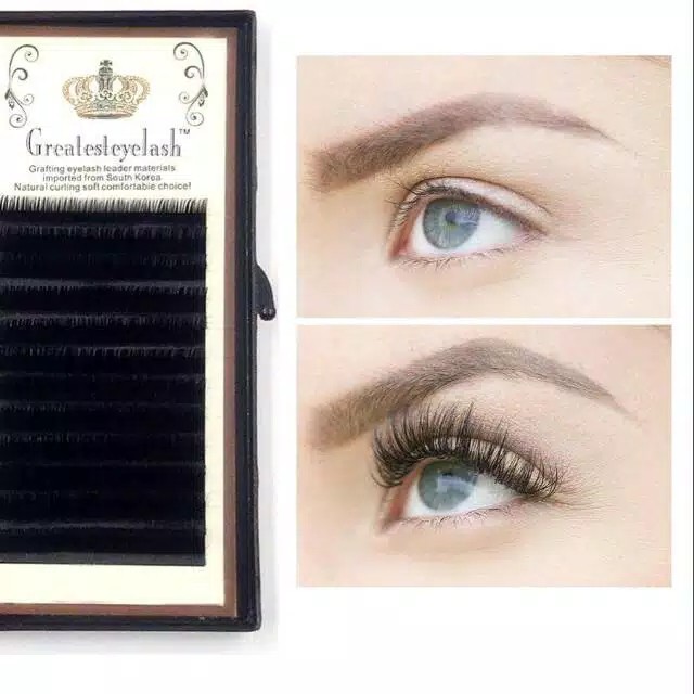 Paket Bulu Mata Tanam Grafting Eyelash 3in1