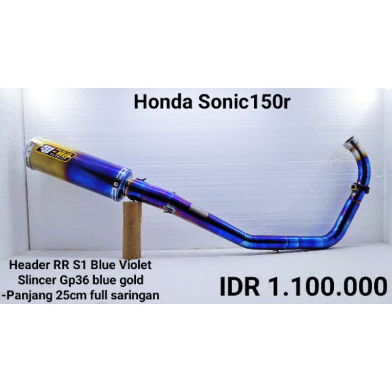 Knalpot Racing Sj-88 For Honda Sonic 150 R