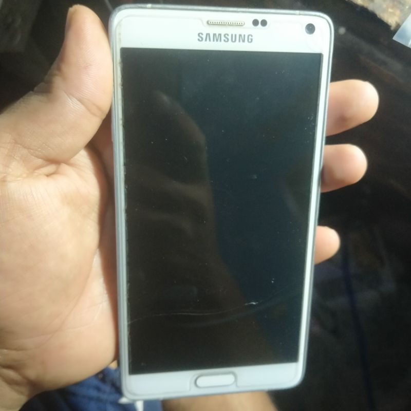lcd ts hp Samsung note 4 SM-N910H ORI cabutan normal