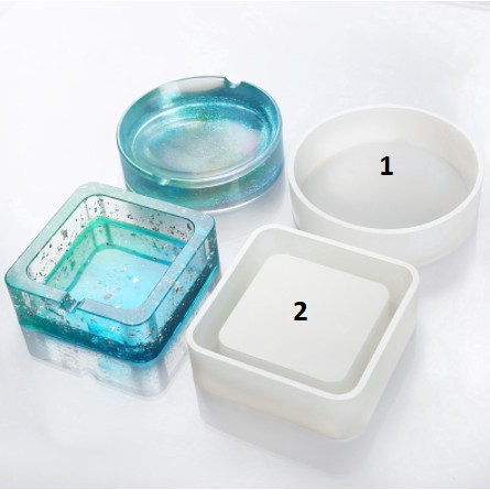 Cetakan/ Mold/Mould Asbak Rokok/Ashtray untuk Resin