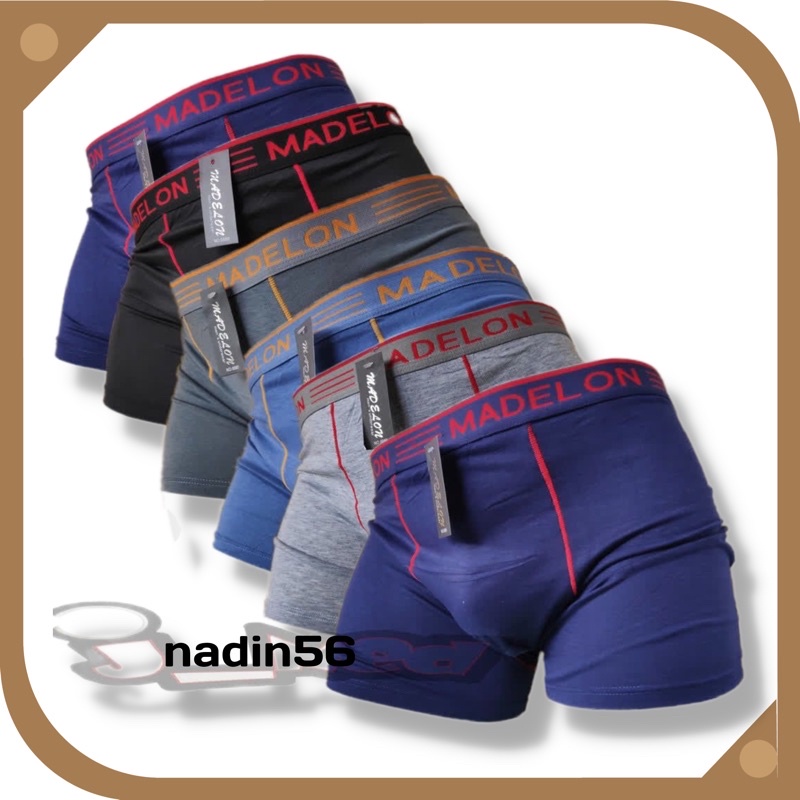 CELANA DALAM BOXER PRIA JUMBO XXXL | BIG SIZE - Multi Color | [ Isi 3 PCS ]