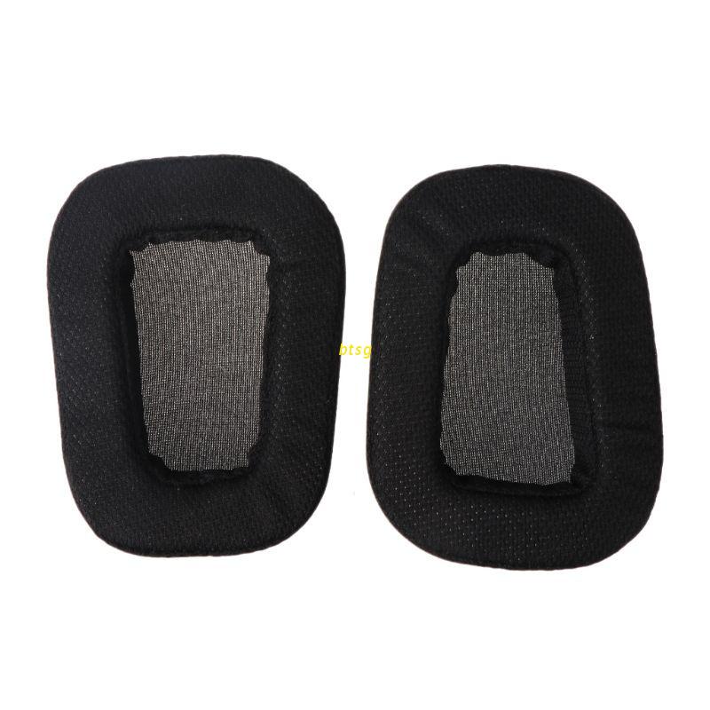 btsg 1Pair Replacement Earpads Ear Cushion for Logitech G933 G633 Artemis Spectrum Surround Gaming Headset Over Ear Headphones