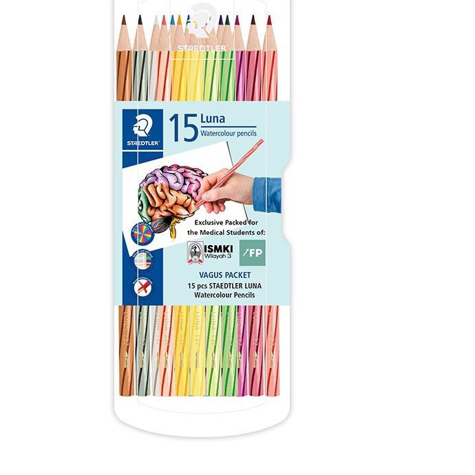 

Trend - STAEDTLER Watercolor Pencil Vagus for Medical Students - 15pcs ✓