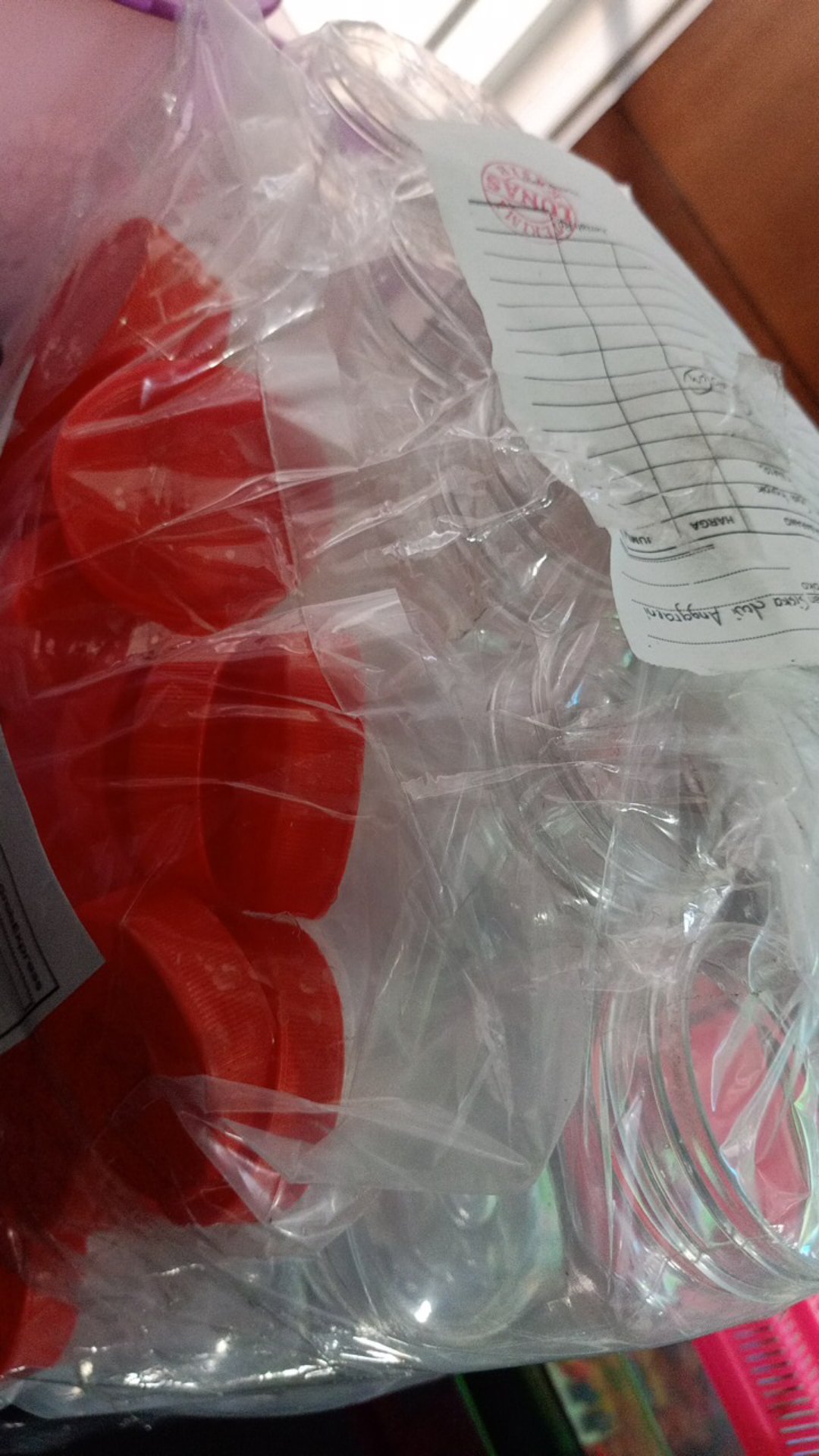 Toples Kotak Plastik 200ml - Jar Bumbu