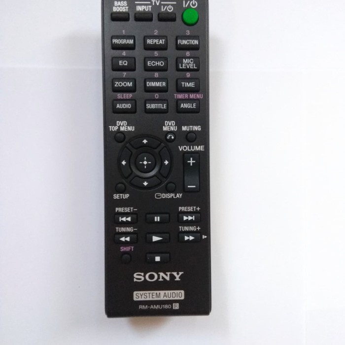 Remot/Remote Sony Dvd Home Theater/Compo/ Hifi Rm-Amu 180 Ori/Original #98